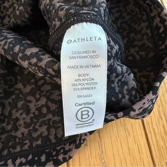 Athleta Shanti Crop Tank Jacquard size XS - Picture 5 of 9